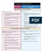 Ccs Norms For A Distance Learning Environment