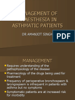 Anaesthesia in Asthmatic (Read)