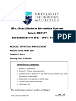 Site Bis Strategic Management QP Dec.2013