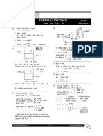 Thermal Physics: Model Answers