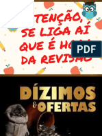 Dizimo e Oferta Aula