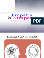 Simpatia X Empatia