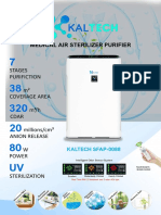 Kaltech Medical Air Sterilizer Purifier 38m2