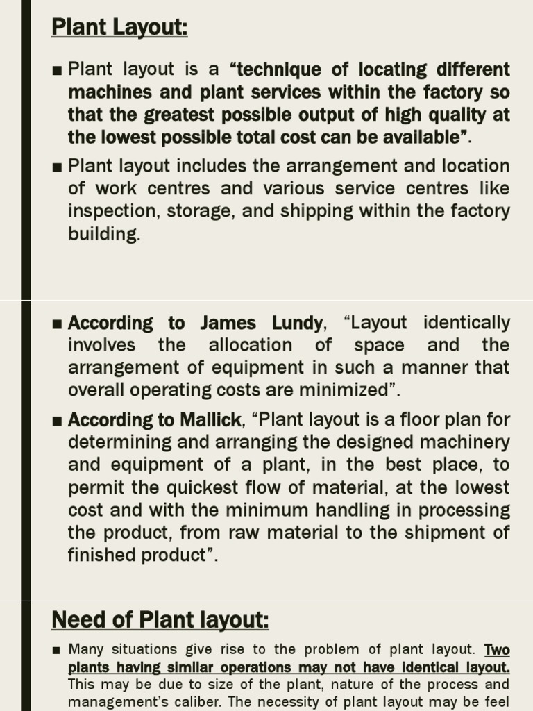 Plant Layout and Material Handling | PDF | Business | Economies