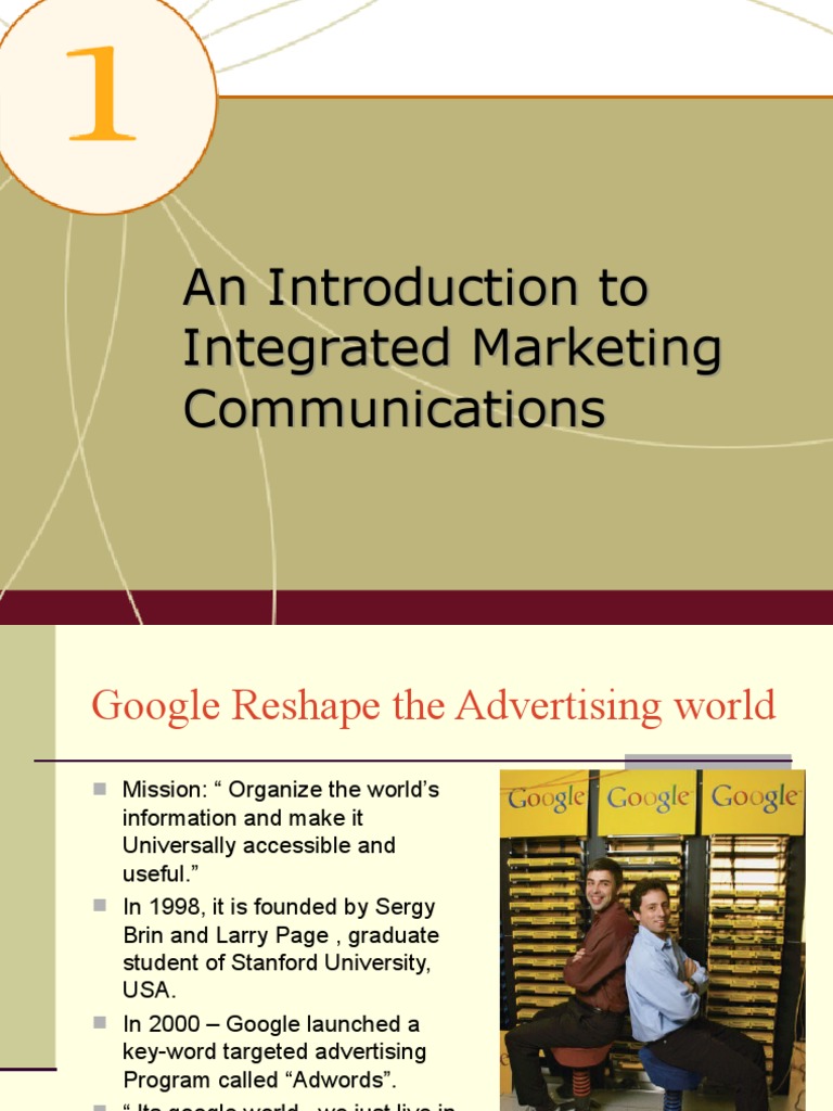 An Introduction To Integrated Marketing Communications | PDF ...