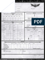 WG Character Sheet - Fillable