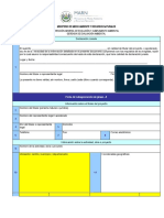 Formulario para Actividades, Obras o Proyectos Del Grupo A Con Impacto Ambiental Potencial Bajo, No Requieren Presentar Documentación Ambiental