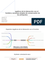 Aspectos negativos de la interacción con el hombre