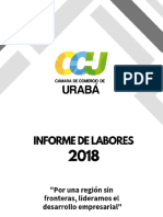 Informe de Labores 2018