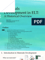 Materials Development in ELT:: A Historical Overview