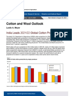 Cotton and Wool Outlook: India Leads 2021/22 Global Cotton Production