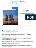 Fifth Edition: Leadership and The Project Manager