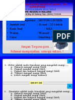 Soal Motor Kls XI L Sem2