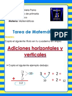 Adición y Sustracción de 3 Cifras