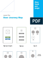 User journey map lesson plan