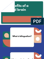 The Benefits of A Bilingual Brain