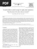 A Model Predictive Control Strategy For Supply Chain Optimization by Perea-Lopez (2003)