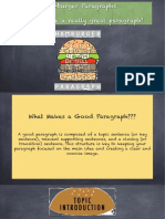 Hamburger Paragraphs How To Write A Really Great Paragraph!