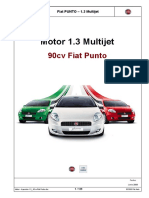 Motor 1.3 Multijet. 90cv Fiat Punto. Fiat PUNTO 1.3 Multijet. Capacitación Comercial. Fecha - Junio 2009