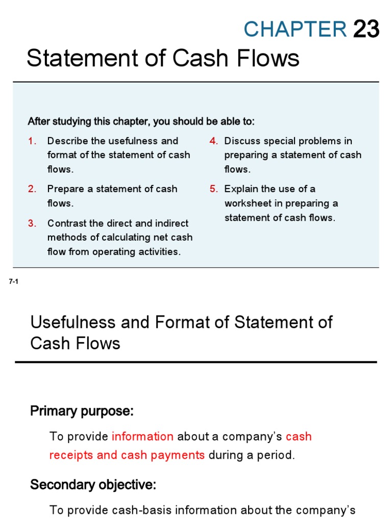 Understanding Cash Flow Statements | PDF | Cash Flow Statement | Expense