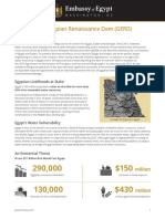 The Grand Ethiopian Renaissance Dam (GERD) : Executive Summary