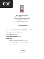 Relatório 6 - Química