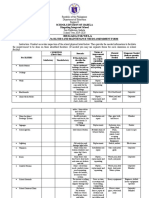 Be Form 1 - Physical Facilities and Maintenance Needs Assessment Form 2018-2019