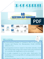 Letter of Credit