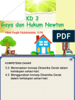 KD 3 Gaya Dan Hukum Newton Part 1