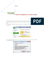 Poner Contraseña A Un Archivo Excel