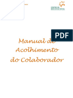 Exemplo de Manual de Acolhimento