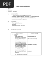 LESSON PLAN IN Probability of Simple Events | PDF | Probability ...