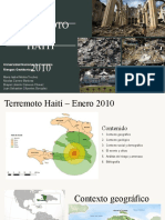 Presentación 10 de marzo de 2021 - Terremoto Haití