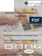 Actividad Física y Alimentación Equilibrada Clase