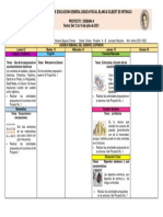 8vo Agenda Semana 4 Proyecto 1