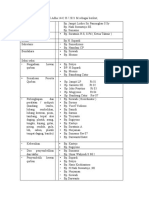 Susunan Kepanitian Idul Adha 1442 H / 2021 M