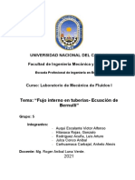 Fujo Interno en Tuberías - LAB