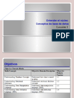 Conceptos básicos de bases de datos SQL Server