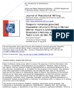 Journal of Postcolonial Writing: To Cite This Article: Anna-Leena Toivanen (2013) Diasporic Romances Gone Bad: Impossible