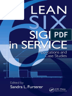 Lean Six Sigma in Service Applications and Case Studies