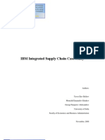 IBM Integrated Supply Chain Case Study