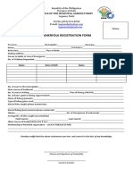 Fisherfolk Registration Form