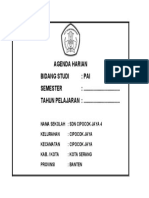 Agenda Harian PAI SDN Cipocok Jaya 4