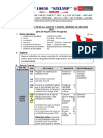 Ruta de 3º y 4º Semana de Gestión 2021 - Final