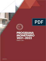 Programa Monetario 2021-2022