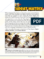 TinySupers Threat Matrix