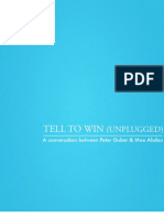 Peter Guber- Tell To Win (Unplugged)