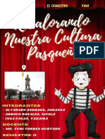 Guion de Teatro Mimo - Revalorando Nuestra Cultura Pasqueña