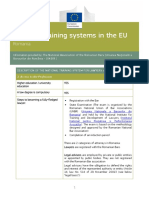 Lawyers Training Systems in The EU: Romania