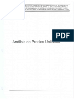 Analisis Precios Unitarios LP006
